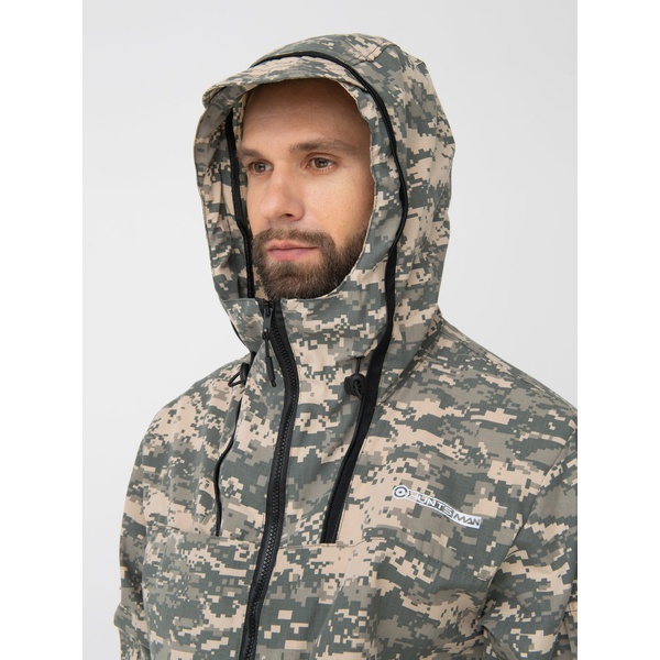 Костюм Huntsman Стрелок Антимоскит 128/2 (светлый пиксель), тк. смесовая сорочка