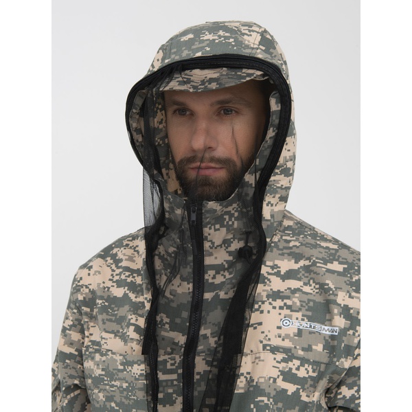 Костюм Huntsman Стрелок Антимоскит 128/2 (светлый пиксель), тк. смесовая сорочка