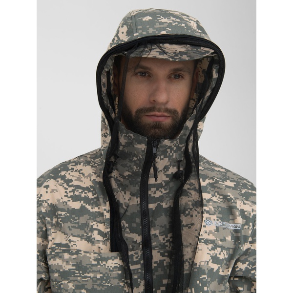 Костюм Huntsman Стрелок Антимоскит 128/2 (светлый пиксель), тк. смесовая сорочка