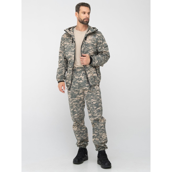 Костюм Huntsman Стрелок Антимоскит 128/2 (светлый пиксель), тк. смесовая сорочка