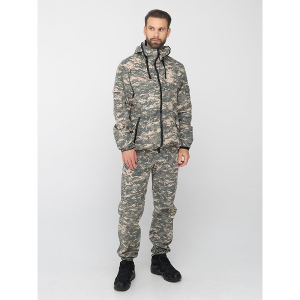 Костюм Huntsman Стрелок Антимоскит 128/2 (светлый пиксель), тк. смесовая сорочка