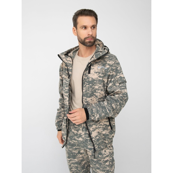 Костюм Huntsman Стрелок Антимоскит 128/2 (светлый пиксель), тк. смесовая сорочка