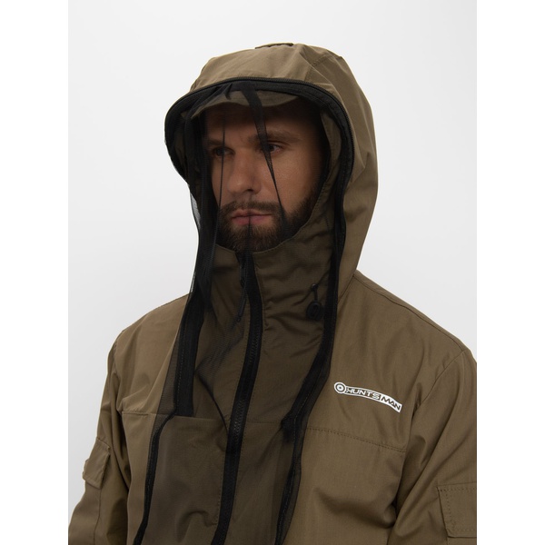 Костюм Huntsman Стрелок Антимоскит Хаки, тк. смесовая сорочка