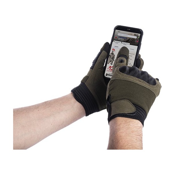 Перчатки Remington Tactical Green, Sensory Touch