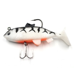 Приманка оснащенная Namazu PVC Carp 100 мм 05