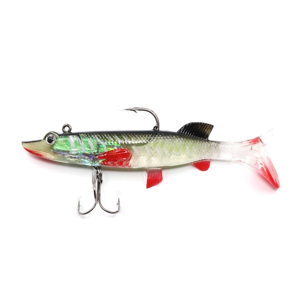 Приманка оснащенная Namazu PVC Pike 120 мм 02