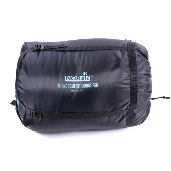 Спальный мешок Norfin Alpine Comfort Double 250 серый/голубой