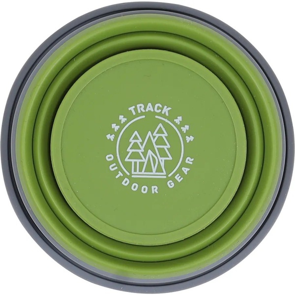 Стакан силиконовый Track 200 мл оливковый