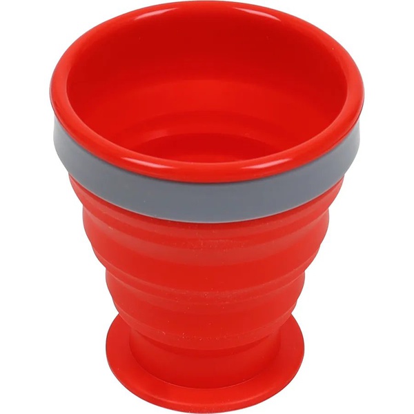 Стакан силиконовый Track 200 мл красный
