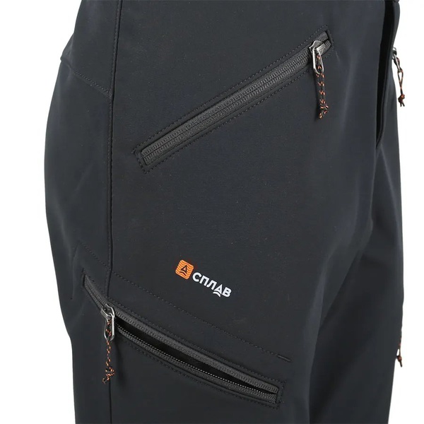 Брюки Сплав Action SoftShell мод.2 черный