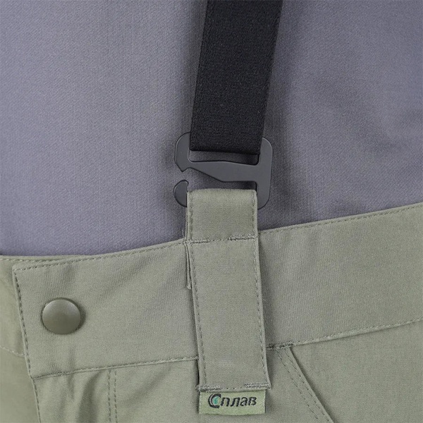 Подтяжки универсальные Сплав Paul черный