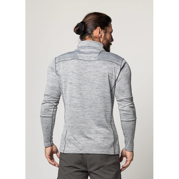 Термофутболка Сплав L/S Pulse (меланж) серый