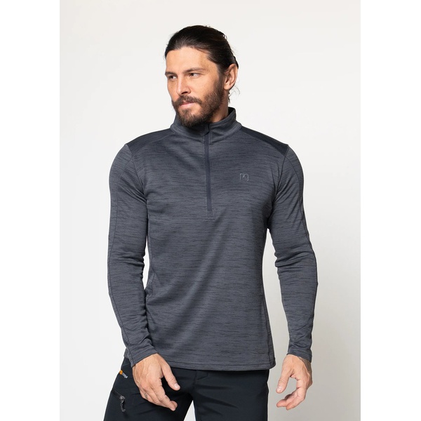 Термофутболка Сплав L/S Pulse (меланж) графит