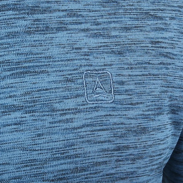 Термофутболка Сплав L/S Pulse (меланж) синий