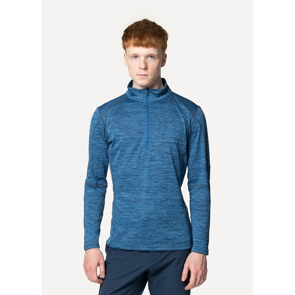 Термофутболка Сплав L/S Pulse (меланж) синий