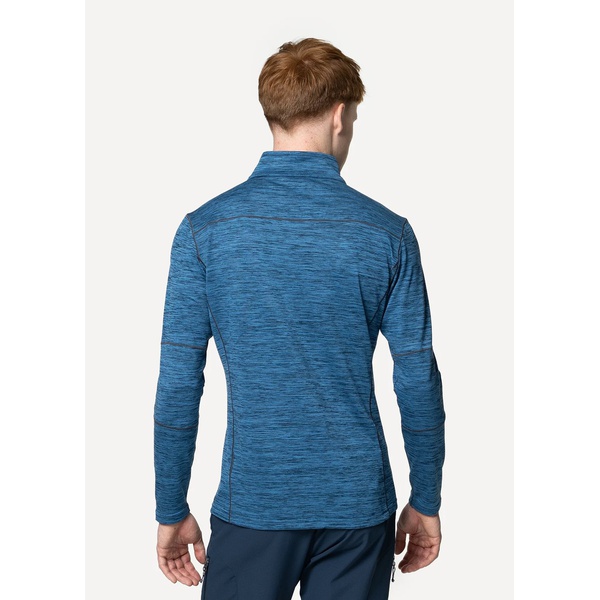 Термофутболка Сплав L/S Pulse (меланж) синий