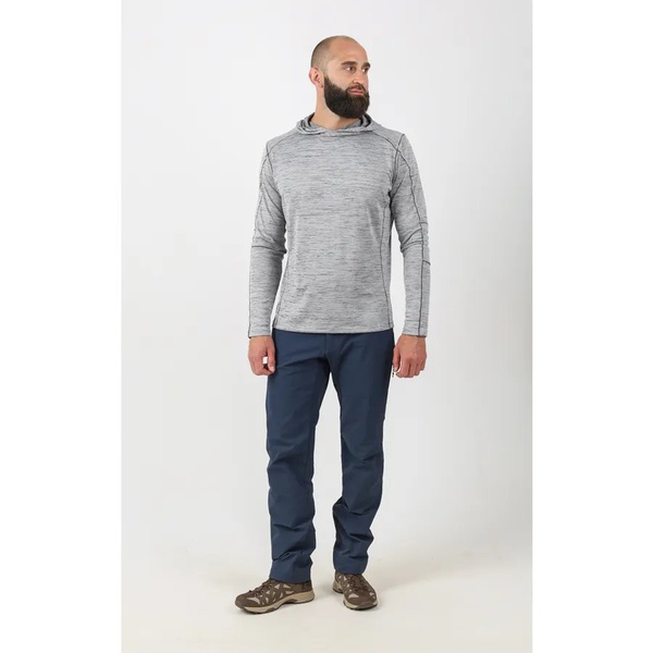 Термофутболка Сплав футболка L/S Burn (меланж) серый