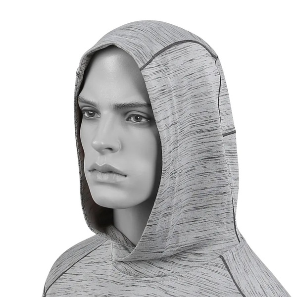 Термофутболка Сплав футболка L/S Burn (меланж) серый