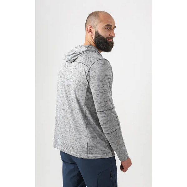 Термофутболка Сплав футболка L/S Burn (меланж) серый