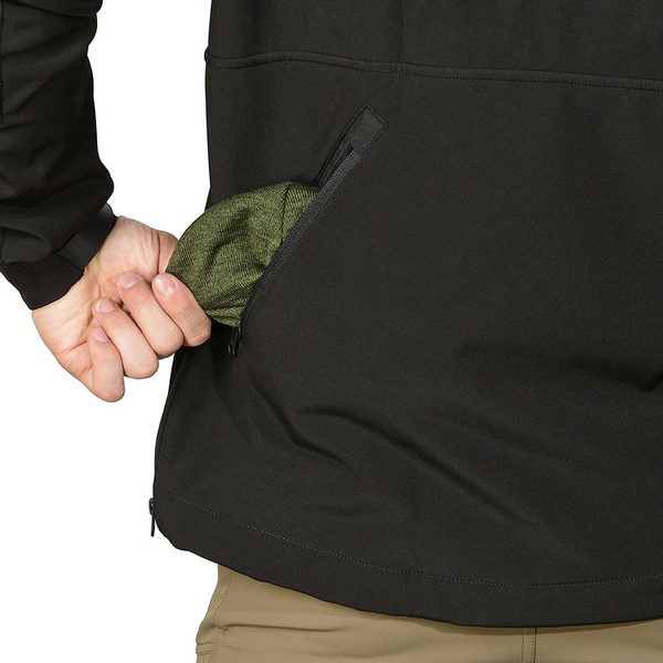 Куртка тактическая 5.45 Design Манул (софтшелл) black