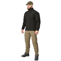 Куртка тактическая 5.45 Design Манул (софтшелл) black
