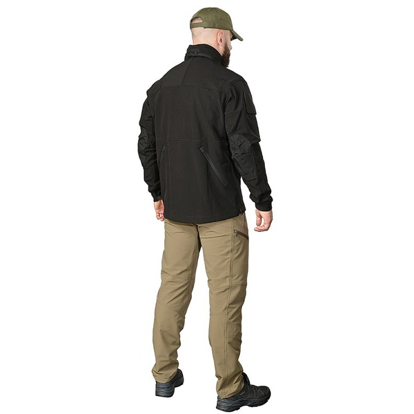 Куртка тактическая 5.45 Design Манул (софтшелл) black