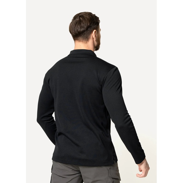 Поло тактическое Сплав Аргон L/S черный