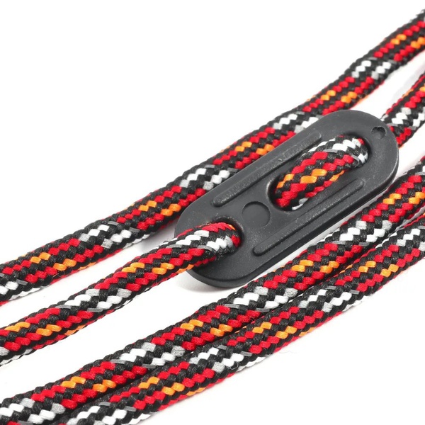 Оттяжки Следопыт светоотражающие с натяжителем 2,5 м (4шт) красный/оранжевый/чёрный