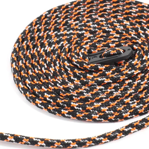 Оттяжки Следопыт светоотражающие с натяжителем 2,5 м (4шт) чёрный/оранжевый/белый