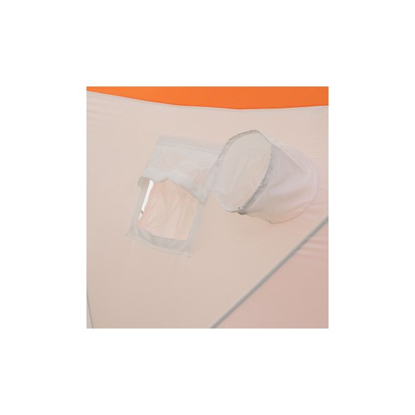 Палатка для зимней рыбалки Следопыт Куб 1,8х1,8 м бело-оранжевый