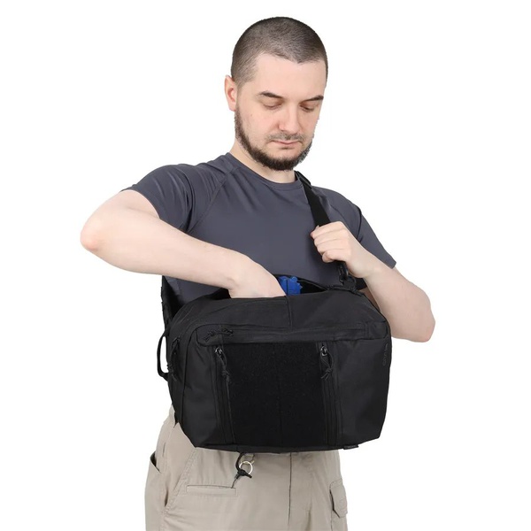 Рюкзак тактический Сплав Division (однолямочный) черный