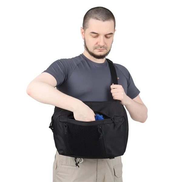 Рюкзак тактический Сплав Division (однолямочный) черный