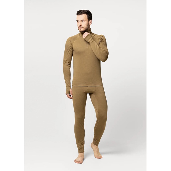 Термофутболка Сплав L2 Гранат L/S темно-песочный