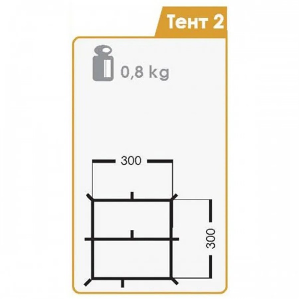 Тент Normal 2 (3*3)