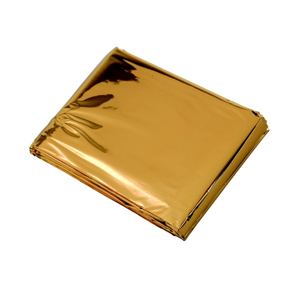 Теплосберегающее покрывало AceCamp Emergency Gold & Silver