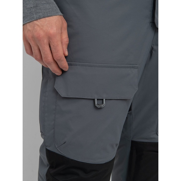 Костюм зимний Huntsman Yukon Ice серый/чёрный, тк. Breathable