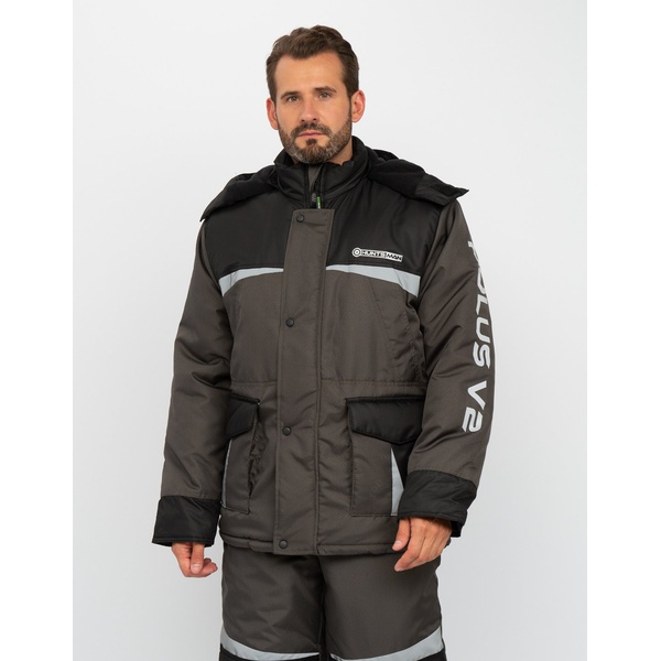 Костюм зимний Huntsman Полюс V-2 Хаки, тк. Cell/Cats eye