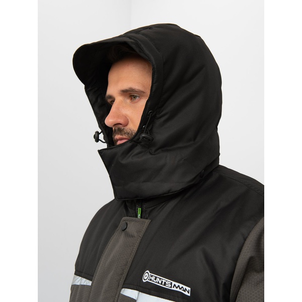 Костюм зимний Huntsman Полюс V-2 Хаки, тк. Cell/Cats eye