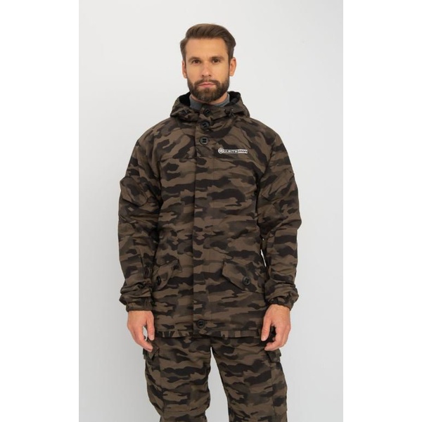 Костюм Huntsman Горка-3, демисезонный КМФ DJIN, тк. смесовая рипстоп