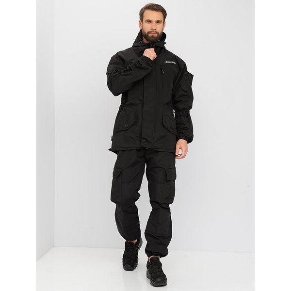 Костюм Huntsman Горка-5, летний чёрный, тк. смесовая рипстоп