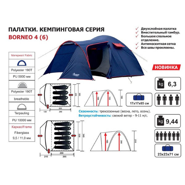 Палатка Premier Borneo-6