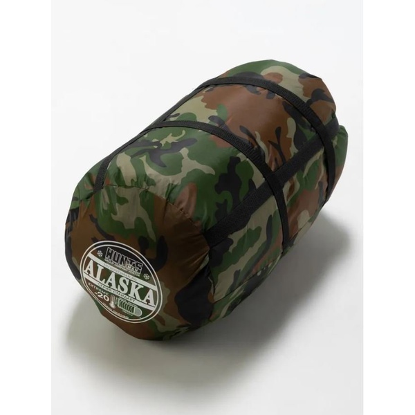 Спальный мешок Huntsman Standart КМФ, тк. Алова, -27°С