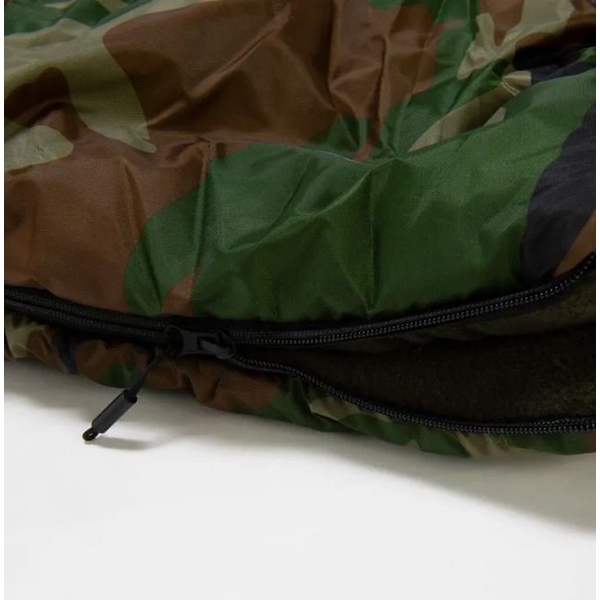 Спальный мешок Huntsman Standart КМФ, тк. Алова, -27°С