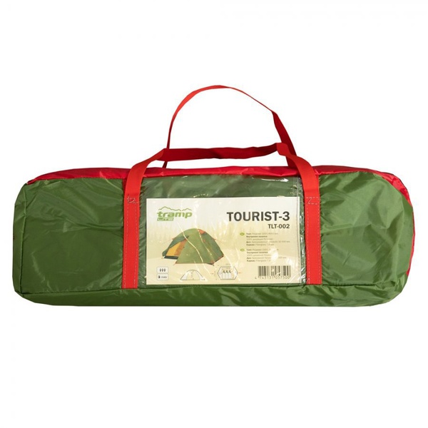 Палатка Tramp Lite Tourist 3 зелёный