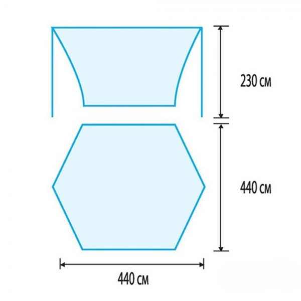 Тент Tramp Lite Tent оранжевый