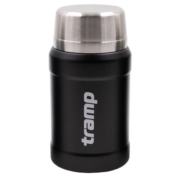 Термос Tramp TRC-132 с широким горлом (с сумкой) 0,8 л чёрный