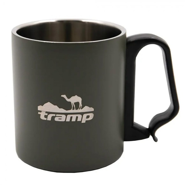 Термокружка Tramp TRC-020.12 (с поилкой и защелкой) оливковый