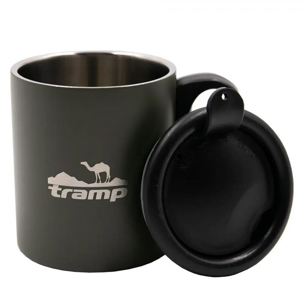 Термокружка Tramp TRC-020.12 (с поилкой и защелкой) оливковый