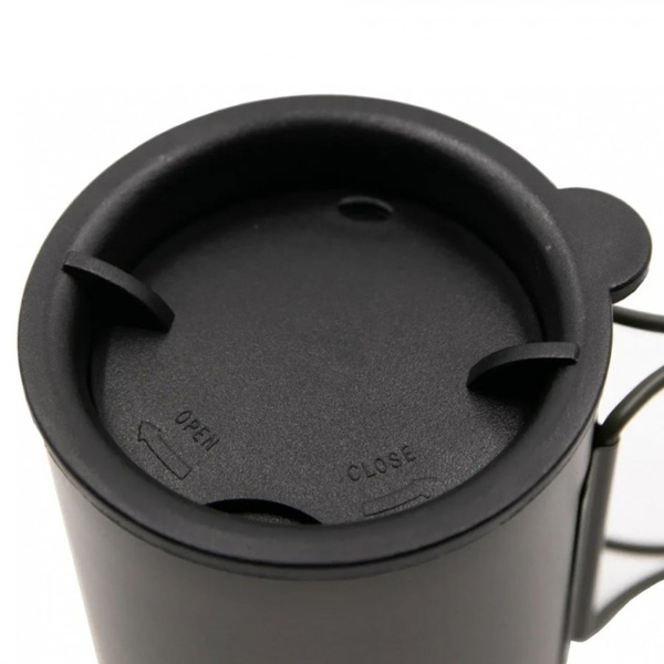 Термокружка Tramp TRC-136.12 (со складными ручками и поилкой) оливковый, 0,3 л
