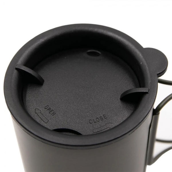 Термокружка Tramp TRC-137.12 (со складными ручками и поилкой) оливковый, 0,4 л